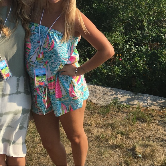 Lilly Pulitzer romper - Picture 3 of 3